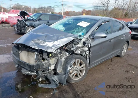 2018 Hyundai Elantra Sel z USA, uszkodzony, nr VIN 5NPD84LF3JH243601